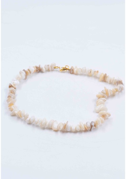 Sedef Kırık Taş Kolye