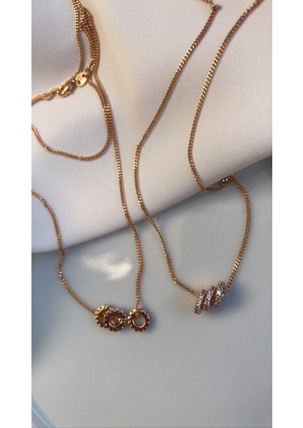 Lussoaccessoy Çelik Minimal Detaylı Kolye