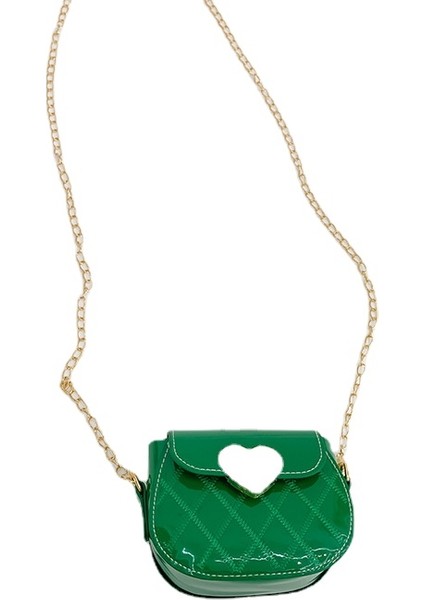 Shınlea Çocuklar Crossbody Çanta Prenses Omuz Çantası Sevimli Kız Moda Zincir Bozuk Cüzdan (Yurt Dışından)