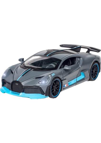 Bugatti Divo Supercar Modeli Alaşım Araba Modeli 1:32 Ses ve Işık Araba Oyuncak (Yurt Dışından)