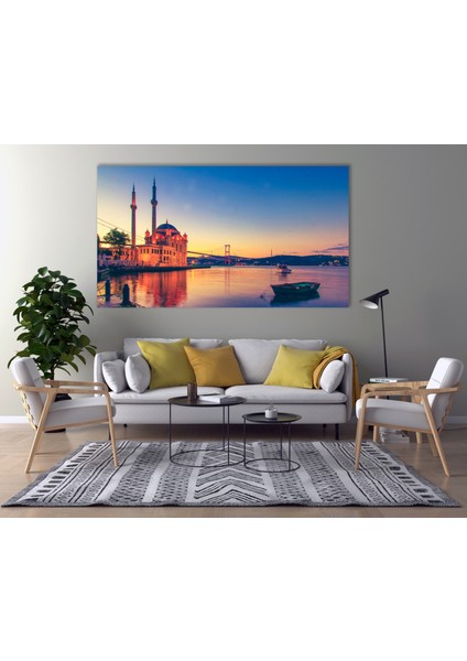 Ortaköy Manzara Kanvas Tablo