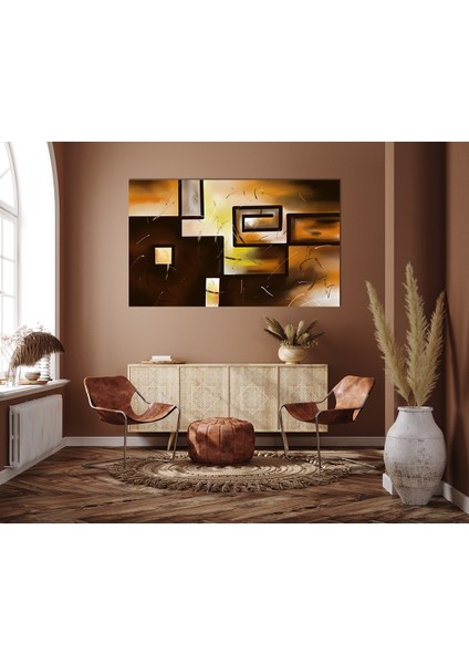 Sanatsal Soyut Kanvas Tablo