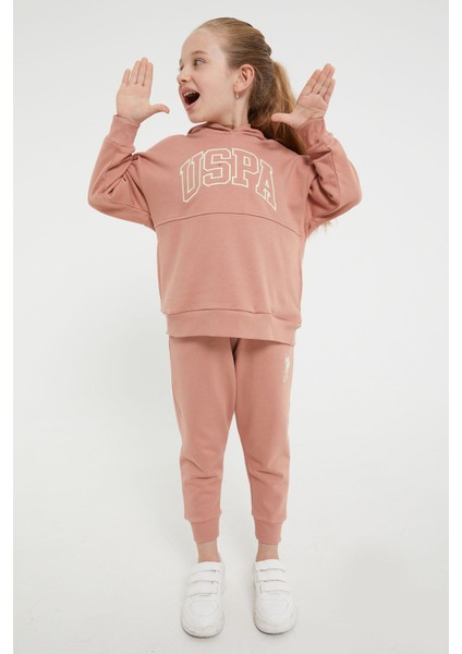 Lisanslı Klasik Kiremit Kız Çocuk Eşofman Takım fırsatları