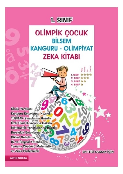 1. Sınıf Bilsem Kanguru Olimpiyat Altın Seti