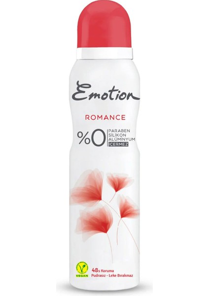 2 Adet Emotion Romance Kadın Deodorant 150 Ml
