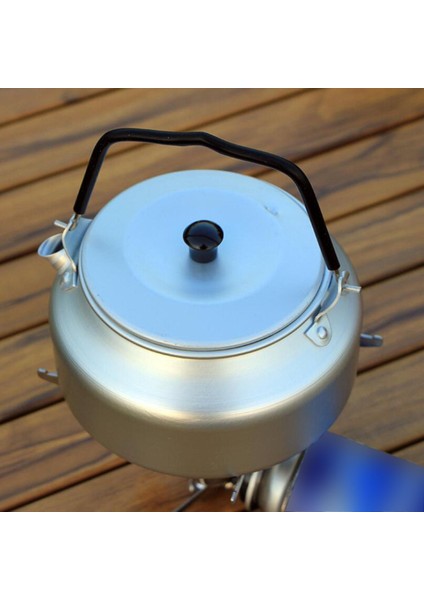 Açık 0.8 L Çay Pot Kampı Kettle Piknik Pişirme Açık Yangın Tahrikleri (Yurt Dışından)