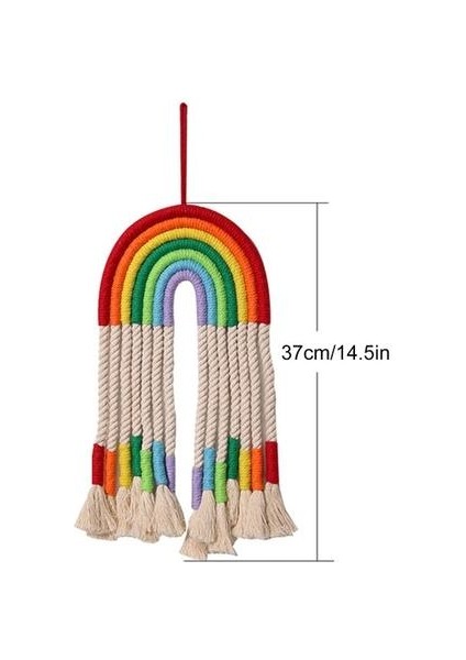 Makrome Boho Goblen Duvar Asılı El Dokuma Ev Dekorasyon Aksesuarları Nordic Sanat Püskül Apartman Yurt Odası Dekorasyon | Dekoratif Gobiyeller (Yurt Dışından) fiyatları