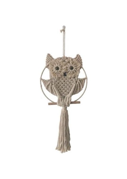 30 * 75 cm Nordic Stil Baykuşlar Rüya Alıcı Pamuk Makrome Duvar Asılı El Yapımı Püsküller Dreamcatcher Ev Dekorasyon Birçok Stil | Dekoratif Gobiyeller (Yurt Dışından)
