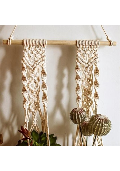 Bohemian Goblen Handwoven Asılı Ekici Sepet El Yapımı Bitki Askısı Pot Boho Duvar Asma Ev Balkon Dekorasyon Için | Dekoratif Gobiyeller (Yurt Dışından) modelleri