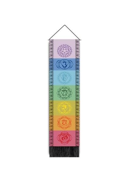7 Çakra Mandala Goblen Yoga Meditasyon Banner Poster Duvar Dekorasyon Boyama Ev Dekor Için Duvar Sanatı | Dekoratif Gobiyeller (Yurt Dışından)