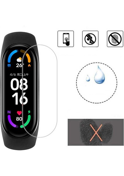 Xiaomi Mi Band 7 Narr Tpu Body Ekran Koruyucu Şeffaf modelleri