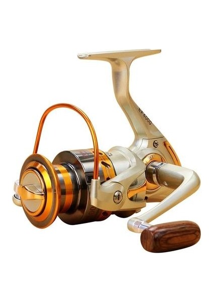 Sarı 10BB Makara Alüminyum Iplik Balıkçılık Makaraları Ön Sürükleme Baitcasting Ipning Reel Bobin Balıkçılık (EF4000) (Yurt Dışından)