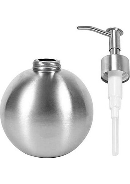 500 ml Top Sıvı Sabunluk Paslanmaz Çelik Mutfak Banyo El Pompası Sıvı Sabunluk Losyonu Deterjan Şişesi | Sıvı Sabun Dağıtıcılar (Yurt Dışından)