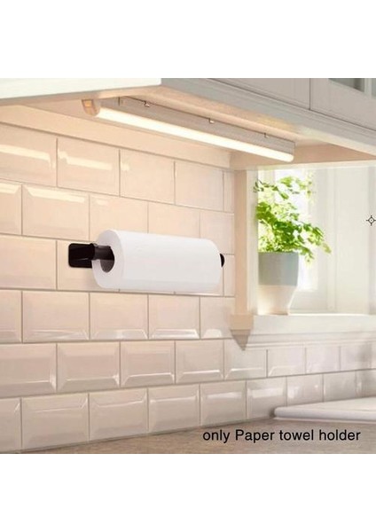 Punch Ücretsiz Kabine Rulo Doku Depolama Duvara Monte Kağıt Havlu Tutucu Plastik Sarma Alan Alüminyum Ev Modern Banyo Mutfak | Kağıt Tutucular (Yurt Dışından)