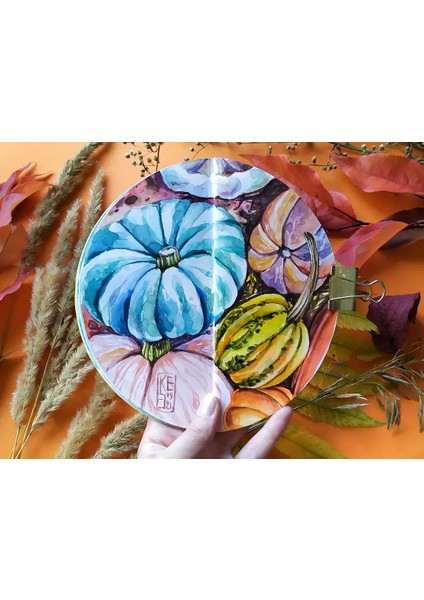 Yuvarlak D20 cm Eskiz Defteri (Suluboya ve Grafik Için) Watercolor Round Sketchbook fiyatları