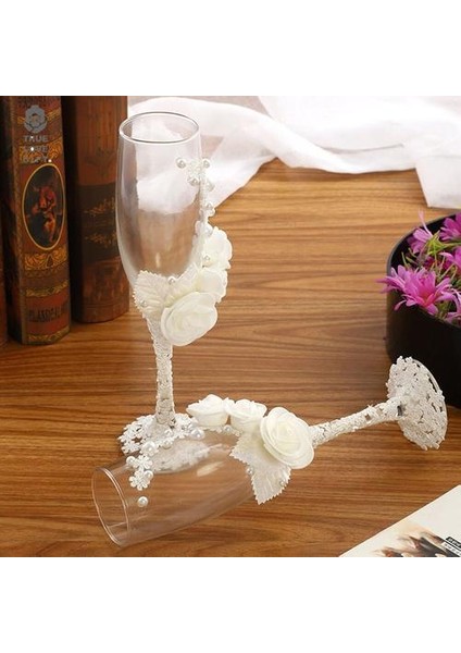 Pc'ler Gelin ve Damat Düğün Toasting Gözlük Içme Gözlük Içme Gözlük Nişan Düğün Hediyesi Yıldönümü Için Oyulmuş Kalp | Bira Steins (Yurt Dışından) fiyatları