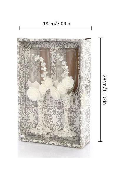 Pc'ler Gelin ve Damat Düğün Toasting Gözlük Içme Gözlük Içme Gözlük Nişan Düğün Hediyesi Yıldönümü Için Oyulmuş Kalp | Bira Steins (Yurt Dışından) fırsatları