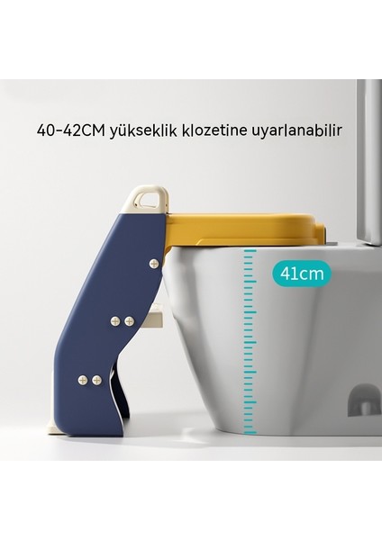 Adaptörlü Klozet Kapağı Tuvalet Eğitici Alıştırıcı EO12 (Yurt Dışından(