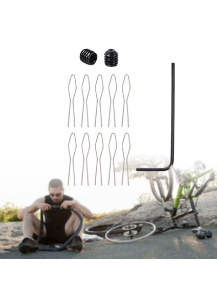 Mountain Bike Nipple Konuşma Takma Aracı Çıkarma Spanner Anti-Orozyon (Yurt Dışından)