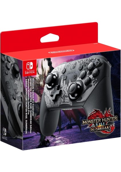 Switch Pro Controller Monster Hunter Rise Sunbreak Edition