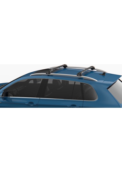 Air-1 Black Kit, Honda Hr-V 2021-2022-2023 Tavan Taşıyıcı Portbagaj, Bisiklet ve Kayak Taşıyıcı Ara Atkı Seti, Siyah fırsatları