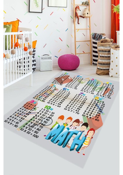 Yıkanabilir Kaymaz Taban Eğitici Çarpım Tablolu Çocuk Halısı Oyun Halısı fiyatları
