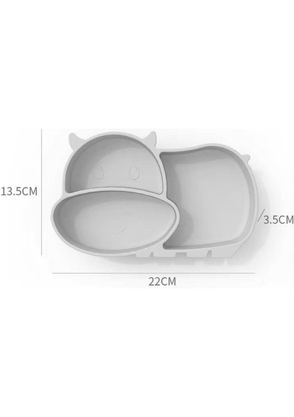 Bebek Silikon Mama Seti (Silikon Kaymaz Tabak, Kaşık, Çatal)(Yurt Dışından) fiyatları