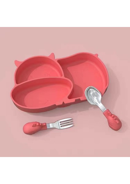 Bebek Silikon Mama Seti (Silikon Kaymaz Tabak, Kaşık, Çatal)(Yurt Dışından) modelleri