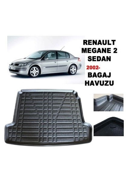2005 Renault Megane 2 Sedan Bagaj Havuzu Tam Uyumlu