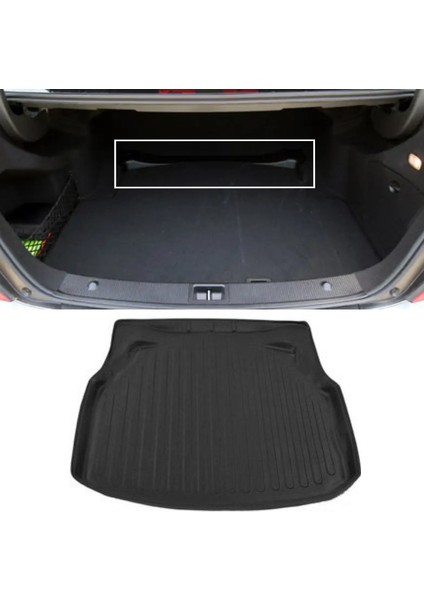 2017 Mercedes C Serisi W205 Bagaj Havuzu Kauçuk