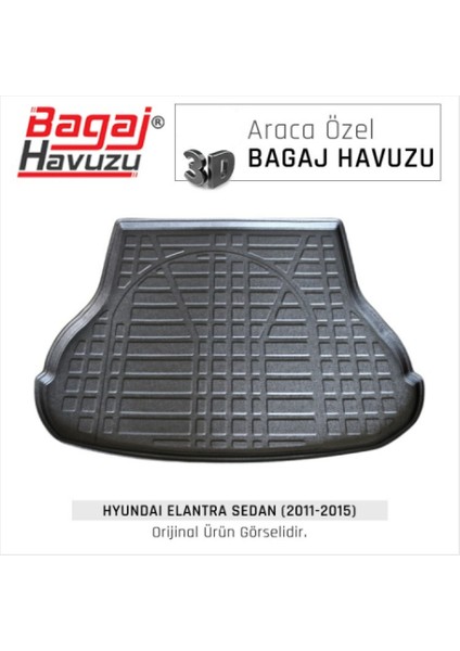 2013 Hyundai Elantra 3D Bagaj Havuzu Kokusuz Kauçuk fiyatları