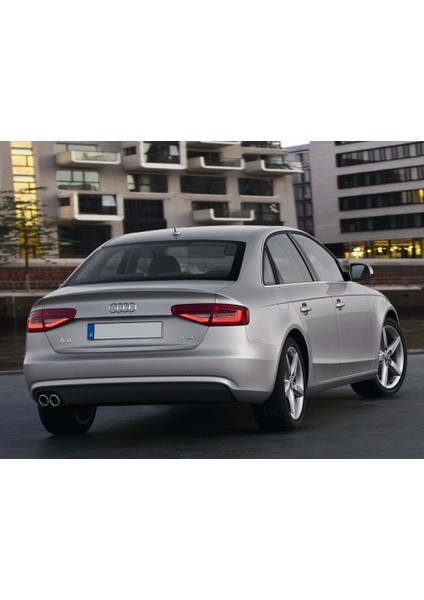 2008 Audi A4 Sedan Uyumlu Bagaj Havuzu Tam Uyumlu 3D Kauçuktur