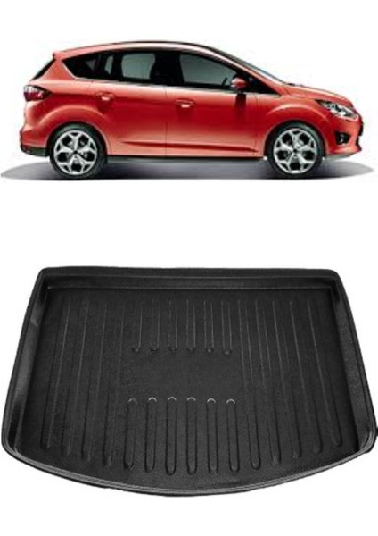 2013 Ford C-Max 5 Koltuk 3D Bagaj Havuzu Kauçuk