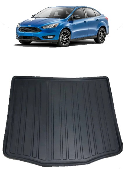 Bagaj Havuzu Ford Focus 4 Sedan 2015- Siyah