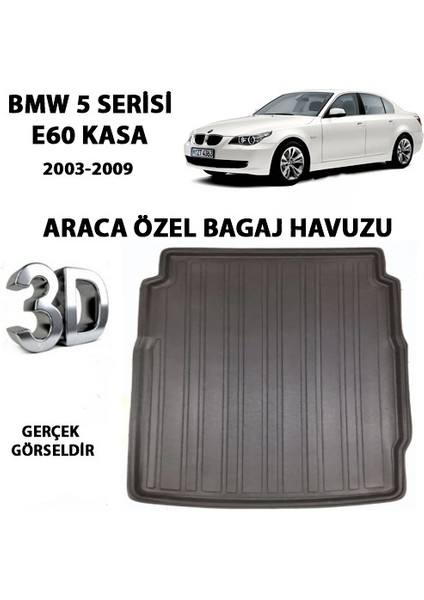 2006 Bmw 5 Serisi E60 Kasa Tam Uyumlu Bagaj Havuzu