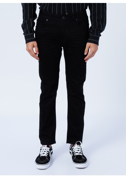 Normal Bel Regular Fit Siyah Erkek Denim Pantolon 22.01.70.002_DANTE Jeans fiyatları