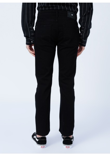 Normal Bel Regular Fit Siyah Erkek Denim Pantolon 22.01.70.002_DANTE Jeans modelleri