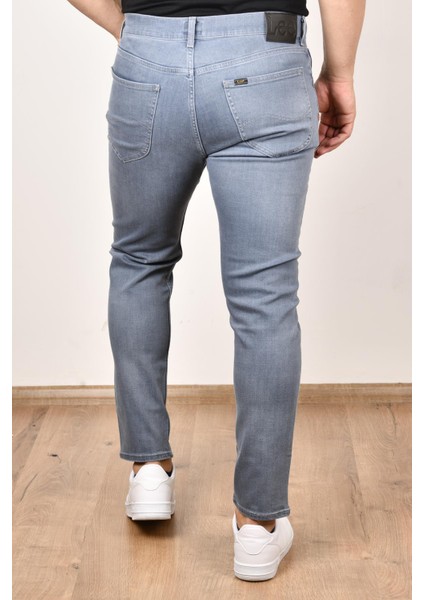 L733NKUQ Erkek Mavi Austin Kot Pantolon