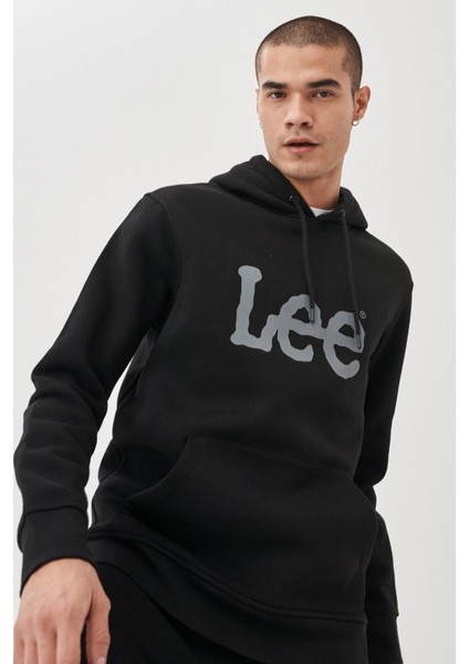 L212021001 Siyah Erkek Sweatshirt modelleri