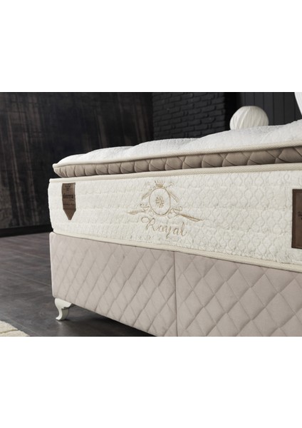 Luvita Tavşan Tüyü Ultra Full Ortopedik Pedli Yatak (Kahve) 180x200 modelleri