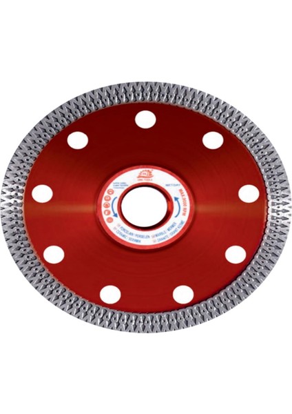 115 x 1.1 x 22 Turbo Ince Seramik Fayans Kesici