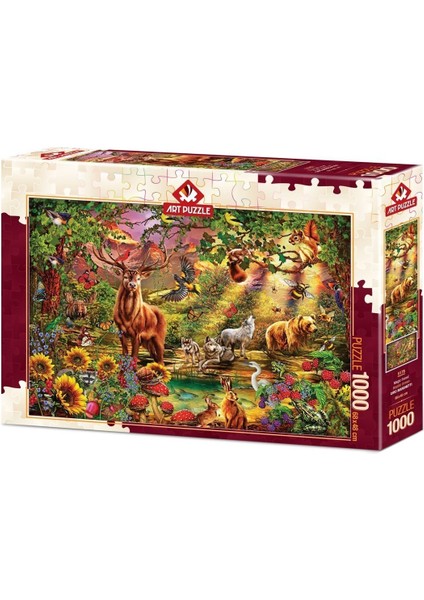 5176 Art Puzzle Büyülü Orman 1000 Parça Puzzle