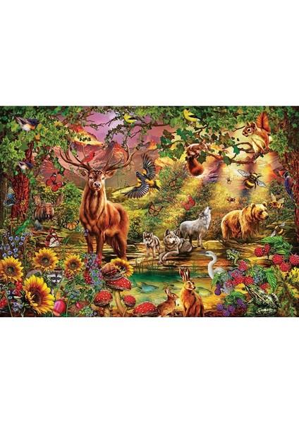 5176 Art Puzzle Büyülü Orman 1000 Parça Puzzle