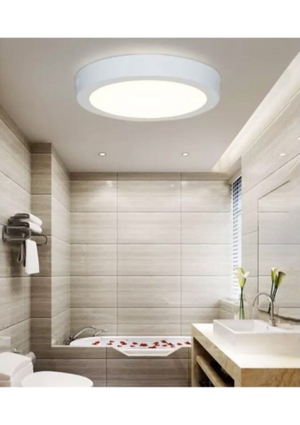 Sensörlü LED Armatür Beyaz Işık 20 Watt