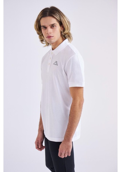 Logo Maltax 2 Mss Tk Beyaz Erkek Kısa Kol T-Shirt