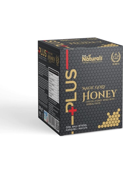 Gold Plus Gold Honey Bitkisel Karışımlı Macun 240 gr + 230 gr