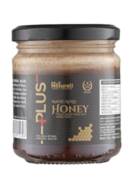 Gold Plus Gold Honey Bitkisel Karışımlı Macun 240 gr + 230 gr modelleri