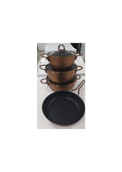 6041 Inci 7 Prc Granit Set Bakır fiyatları