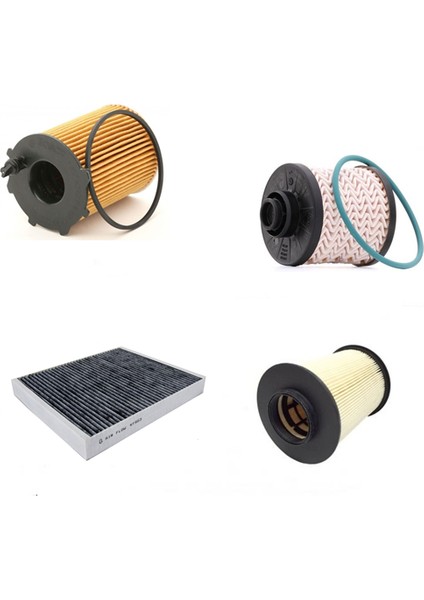 Bosch/filtron Ford Focus 3 1.5tdci Filtre Bakım Seti (2015-2018)