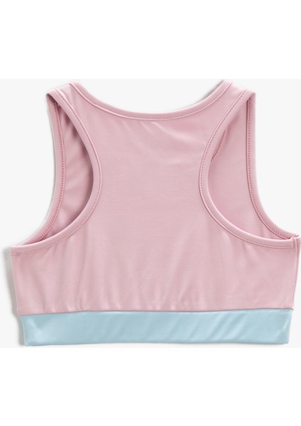 Crop Spor Üst Baskılı
